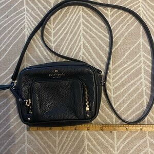 Kate Spade Small Black Leather Crossbody